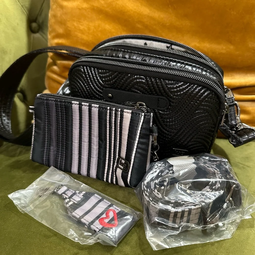 New! Lug Coupe Convertible Crossbody/Sling/Hip Bag - Picture 12 of 16